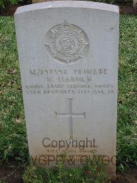 Dar Es Salaam War Cemetery - Harvey, V